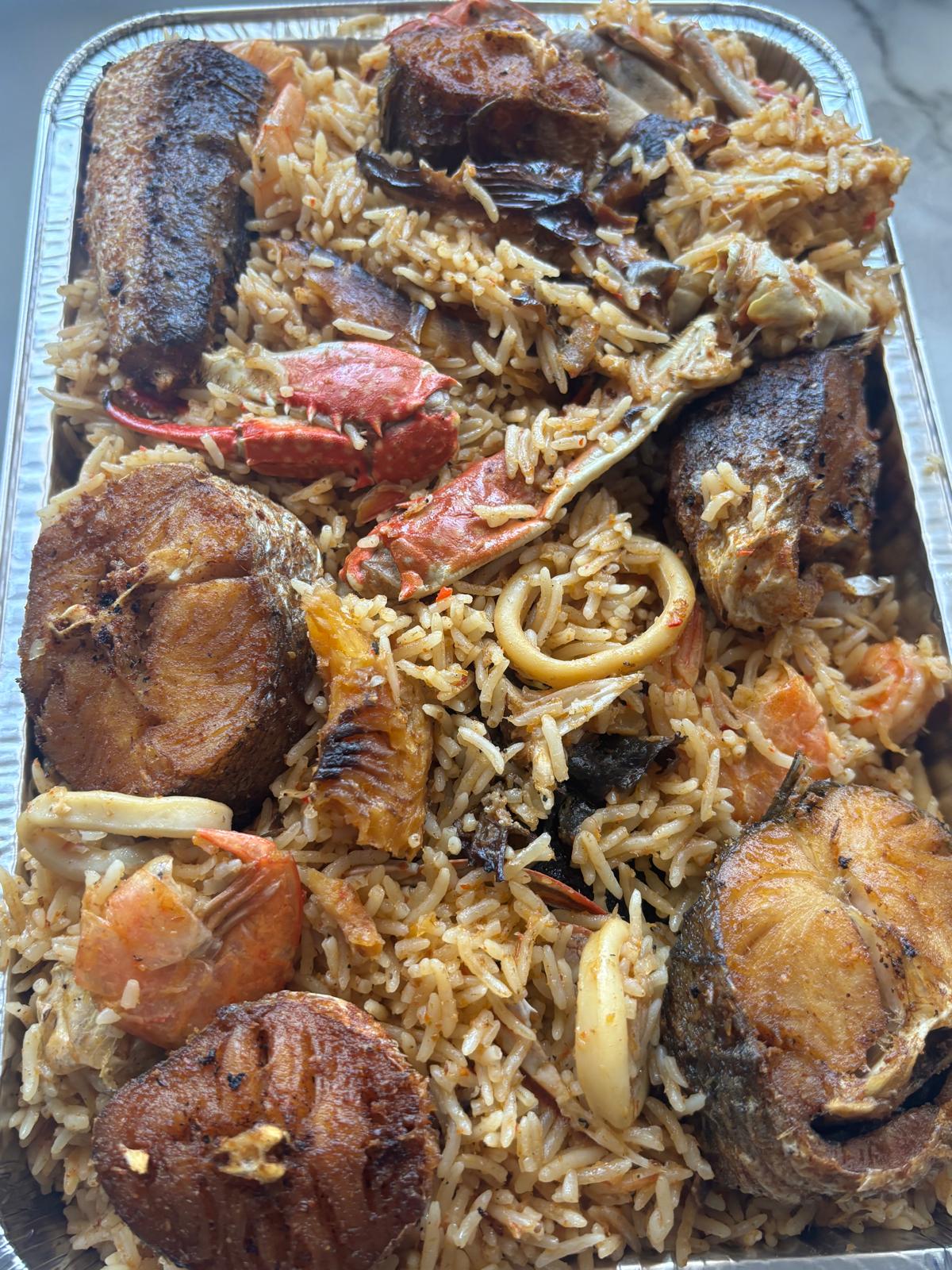 Seafood Coconut Rice