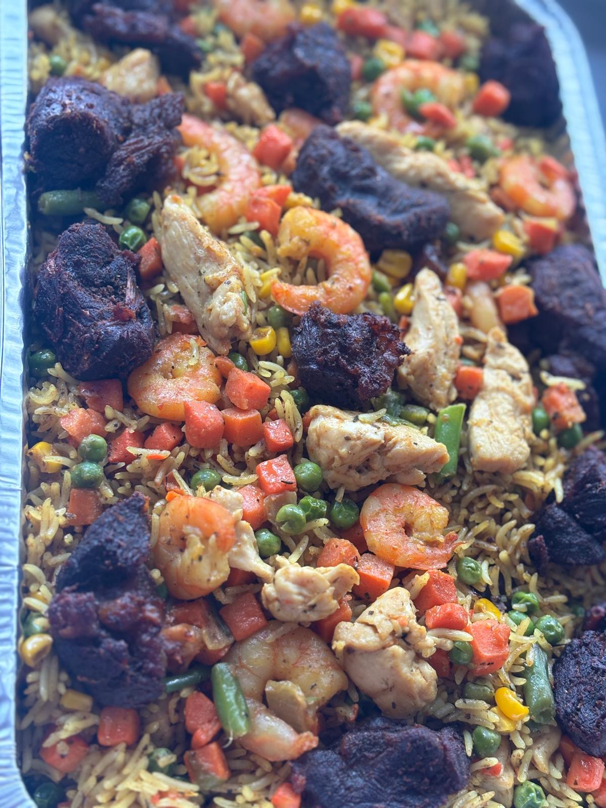 Fully loaded fried rice